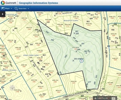 UPDATE: Now selling the neighboring 2 acre parcel. tax    I.d: on Country Club of Gwinnett in Georgia - for sale on GolfHomes.com, golf home, golf lot