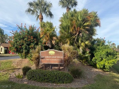 Beautiful 2 bedroom 2 bath, home with private views overlooking on Estero Country Club in Florida - for sale on GolfHomes.com, golf home, golf lot