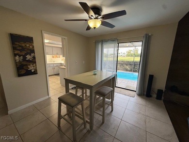 Beautiful 2 bedroom 2 bath, home with private views overlooking on Estero Country Club in Florida - for sale on GolfHomes.com, golf home, golf lot