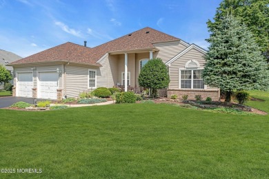 Rare and gorgeous Oakmont Elite model on a private lot on Renaissance Country Club in New Jersey - for sale on GolfHomes.com, golf home, golf lot