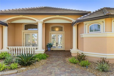 Experience refined living in this beautifully custom home on Royal Tee Country Club in Florida - for sale on GolfHomes.com, golf home, golf lot