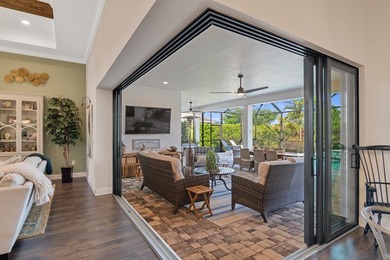 Experience refined living in this 2022 custom-built residence on Indian River Club in Florida - for sale on GolfHomes.com, golf home, golf lot