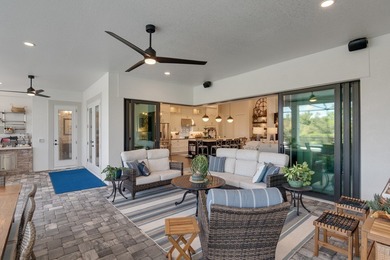 Experience refined living in this 2022 custom-built residence on Indian River Club in Florida - for sale on GolfHomes.com, golf home, golf lot