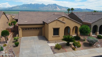 Located in the gated Canoa Terrace Neighborhood, this bright on Canoa Ranch Golf Club in Arizona - for sale on GolfHomes.com, golf home, golf lot