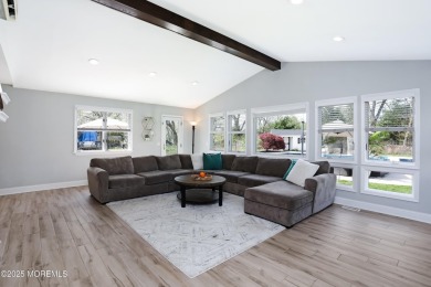 Showings begin 5/1. Your Backyard OASIS awaits in this SPRAWLING on Bel-Aire Golf Club - Executive in New Jersey - for sale on GolfHomes.com, golf home, golf lot