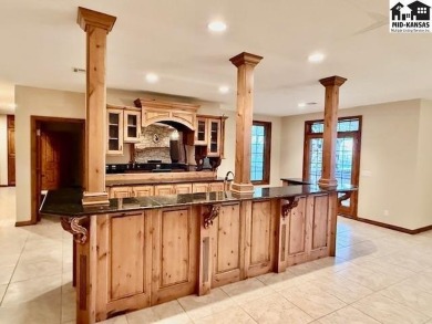 This exquisite custom-built estate sits on 9 acres and also has on The Links at Pretty Prairie in Kansas - for sale on GolfHomes.com, golf home, golf lot