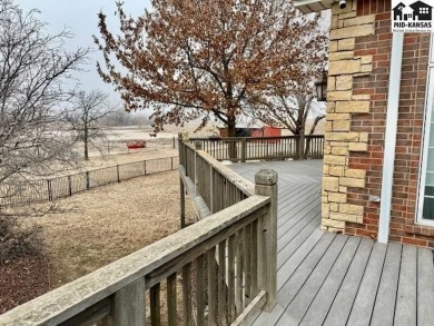 This exquisite custom-built estate sits on 9 acres and also has on The Links at Pretty Prairie in Kansas - for sale on GolfHomes.com, golf home, golf lot