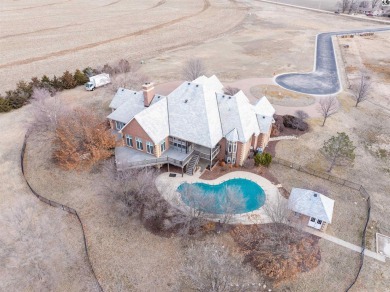 This exquisite custom-built estate sits on 9 acres and also has on The Links at Pretty Prairie in Kansas - for sale on GolfHomes.com, golf home, golf lot