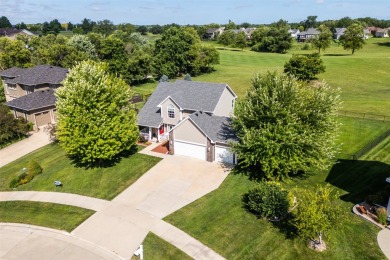 Welcome home to this beautiful 5 bed, 4 bath, well maintained on Copper Creek Golf Course in Iowa - for sale on GolfHomes.com, golf home, golf lot