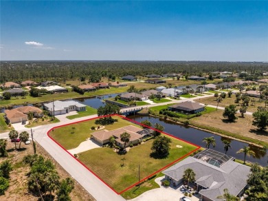 Under contract-accepting backup offers. DOUBLE WATERFRONT LOT on Rotonda Golf and Country Club - Long Marsh  in Florida - for sale on GolfHomes.com, golf home, golf lot