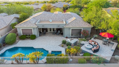 Spectacular single-level home with panoramic city light & on Sanctuary Golf Course At WestWorld in Arizona - for sale on GolfHomes.com, golf home, golf lot