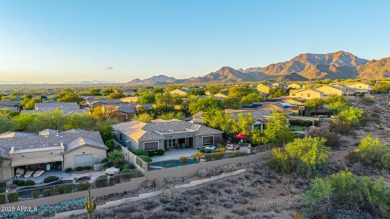 Spectacular single-level home with panoramic city light & on Sanctuary Golf Course At WestWorld in Arizona - for sale on GolfHomes.com, golf home, golf lot