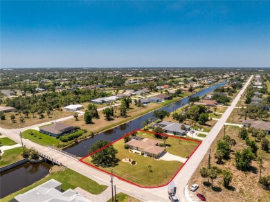 Under contract-accepting backup offers. DOUBLE WATERFRONT LOT on Rotonda Golf and Country Club - Long Marsh  in Florida - for sale on GolfHomes.com, golf home, golf lot
