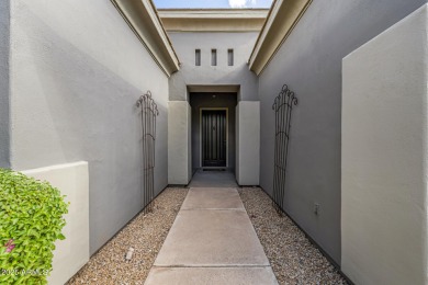 Spectacular single-level home with panoramic city light & on Sanctuary Golf Course At WestWorld in Arizona - for sale on GolfHomes.com, golf home, golf lot