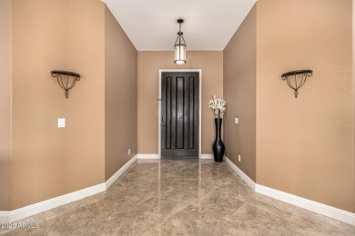 Spectacular single-level home with panoramic city light & on Sanctuary Golf Course At WestWorld in Arizona - for sale on GolfHomes.com, golf home, golf lot