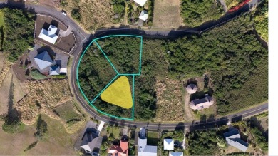 A beautiful, rare lot (#119) is located at the corner of a on Discovery Harbour Golf Course in Hawaii - for sale on GolfHomes.com, golf home, golf lot