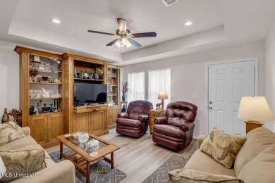 This 3 bed, 2 bath home built in 2023 is just a baby which means on Diamondhead Country Club in Mississippi - for sale on GolfHomes.com, golf home, golf lot