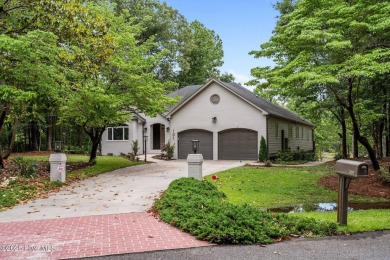 Coastal living at its finest with this exceptionally renovated on Olde Point Golf and Country Club in North Carolina - for sale on GolfHomes.com, golf home, golf lot