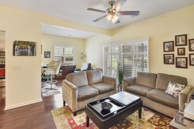 This highly desirable first-floor, 3-bedroom, 2-bath corner unit on Indian Wells Golf Course in South Carolina - for sale on GolfHomes.com, golf home, golf lot