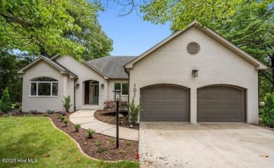 Coastal living at its finest with this exceptionally renovated on Olde Point Golf and Country Club in North Carolina - for sale on GolfHomes.com, golf home, golf lot