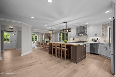 Coastal living at its finest with this exceptionally renovated on Olde Point Golf and Country Club in North Carolina - for sale on GolfHomes.com, golf home, golf lot