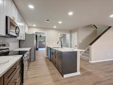 Welcome to this stylishly renovated 2 bed, 2.5 bath townhome in on Crown Colony Country Club in Texas - for sale on GolfHomes.com, golf home, golf lot