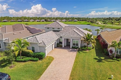 Welcome Home! Step into this beautifully designed Napoli Grande on Heritage Landing Golf  in Florida - for sale on GolfHomes.com, golf home, golf lot