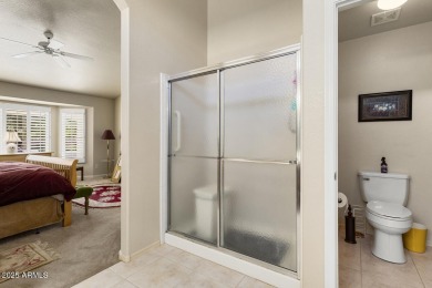3 bedroom Palmera situated on a expansive corner lot and backs on Tuscany Falls At Pebble Creek in Arizona - for sale on GolfHomes.com, golf home, golf lot