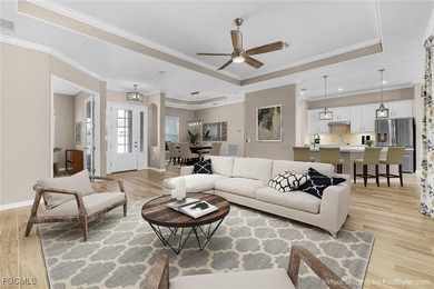 Welcome Home! Step into this beautifully designed Napoli Grande on Heritage Landing Golf  in Florida - for sale on GolfHomes.com, golf home, golf lot