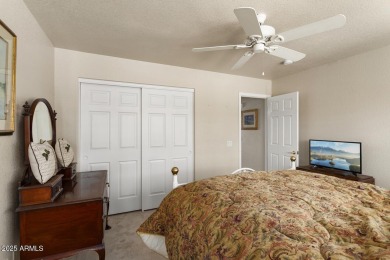 3 bedroom Palmera situated on a expansive corner lot and backs on Tuscany Falls At Pebble Creek in Arizona - for sale on GolfHomes.com, golf home, golf lot