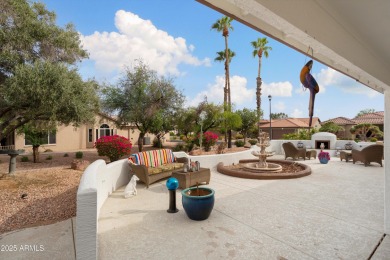 3 bedroom Palmera situated on a expansive corner lot and backs on Tuscany Falls At Pebble Creek in Arizona - for sale on GolfHomes.com, golf home, golf lot