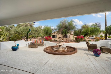 3 bedroom Palmera situated on a expansive corner lot and backs on Tuscany Falls At Pebble Creek in Arizona - for sale on GolfHomes.com, golf home, golf lot