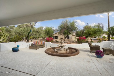 3 bedroom Palmera situated on a expansive corner lot and backs on Tuscany Falls At Pebble Creek in Arizona - for sale on GolfHomes.com, golf home, golf lot