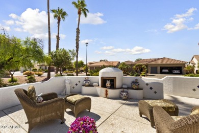 3 bedroom Palmera situated on a expansive corner lot and backs on Tuscany Falls At Pebble Creek in Arizona - for sale on GolfHomes.com, golf home, golf lot