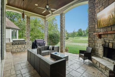 Gorgeous custom estate located on the 14th tee in the resort on TPC Rivers Bend in Ohio - for sale on GolfHomes.com, golf home, golf lot