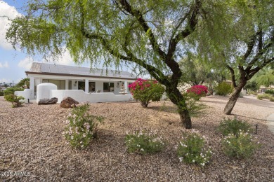 3 bedroom Palmera situated on a expansive corner lot and backs on Tuscany Falls At Pebble Creek in Arizona - for sale on GolfHomes.com, golf home, golf lot