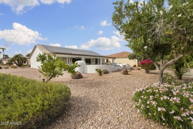 3 bedroom Palmera situated on a expansive corner lot and backs on Tuscany Falls At Pebble Creek in Arizona - for sale on GolfHomes.com, golf home, golf lot