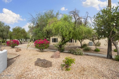 3 bedroom Palmera situated on a expansive corner lot and backs on Tuscany Falls At Pebble Creek in Arizona - for sale on GolfHomes.com, golf home, golf lot