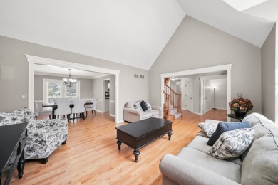 This stunning Seven Bridges Estate Home is located on a peaceful on Seven Bridges Golf Club in Illinois - for sale on GolfHomes.com, golf home, golf lot