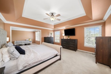 This stunning Seven Bridges Estate Home is located on a peaceful on Seven Bridges Golf Club in Illinois - for sale on GolfHomes.com, golf home, golf lot