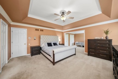 This stunning Seven Bridges Estate Home is located on a peaceful on Seven Bridges Golf Club in Illinois - for sale on GolfHomes.com, golf home, golf lot
