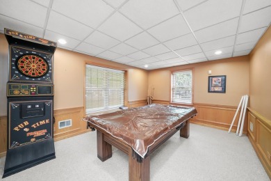 This stunning Seven Bridges Estate Home is located on a peaceful on Seven Bridges Golf Club in Illinois - for sale on GolfHomes.com, golf home, golf lot