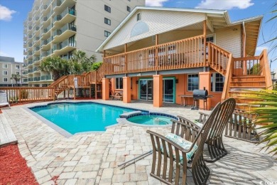 Experience coastal living in this direct Oceanfront 7 bedroom, 5 on Beachwood Golf Club in South Carolina - for sale on GolfHomes.com, golf home, golf lot