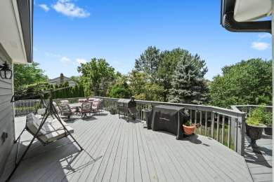 This stunning Seven Bridges Estate Home is located on a peaceful on Seven Bridges Golf Club in Illinois - for sale on GolfHomes.com, golf home, golf lot