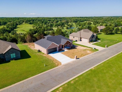 Beautiful new construction home in Persimmon Ridge Estates (home on Persimmon Ridge Golf Club in Arkansas - for sale on GolfHomes.com, golf home, golf lot