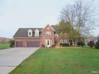 Welcome to your dream home, a move-in ready masterpiece with on Foxcliff Golf Club in Indiana - for sale on GolfHomes.com, golf home, golf lot