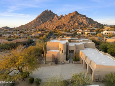 Gated Troon Village Retreat! Breathtaking sunrise and sunset on Troon Country Club in Arizona - for sale on GolfHomes.com, golf home, golf lot