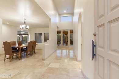Gated Troon Village Retreat! Breathtaking sunrise and sunset on Troon Country Club in Arizona - for sale on GolfHomes.com, golf home, golf lot