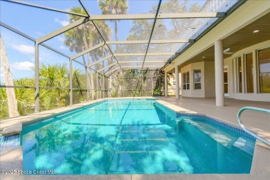 NEW PRICE! Stunning riverfront estate-style pool home in the on Aquarina Beach and Country Club in Florida - for sale on GolfHomes.com, golf home, golf lot