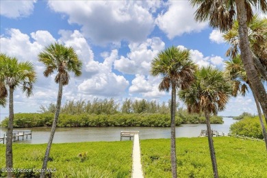 NEW PRICE! Stunning riverfront estate-style pool home in the on Aquarina Beach and Country Club in Florida - for sale on GolfHomes.com, golf home, golf lot